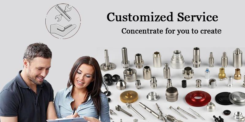 OEM CNC turning machined aluminum part