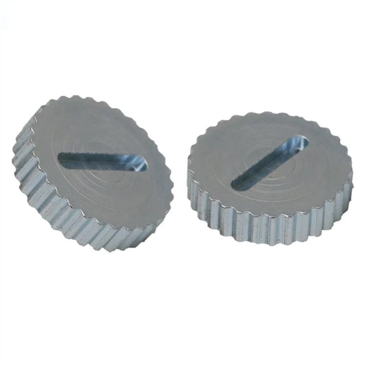 Knurled Thumb Screw With Collar